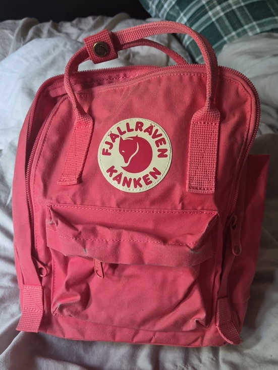 Fjallraven Handbags - Fjallraven Kanken Mini Backpack Pink Coral